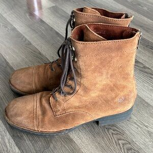 Born Tan Suede Boots